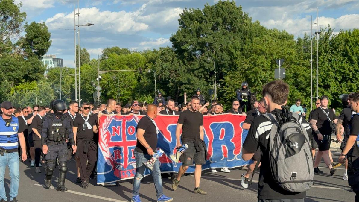 Dinamo - FCSB, imagini înainte de meci