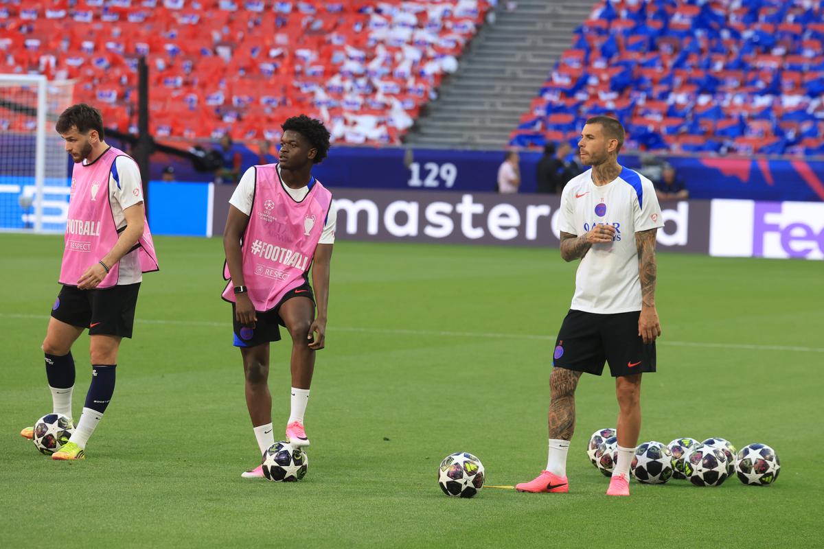 Imagini de la antrenamentul oficial al lui PSG