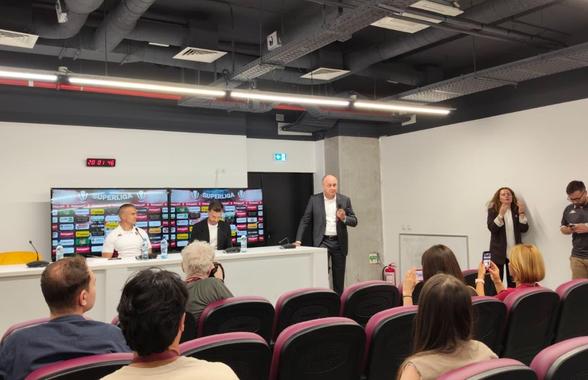 „Sunt bogat, am doi Danieli!” » Dan Șucu l-a prezentat oficial pe Pancu la Rapid, într-o seară marcată de protestul galeriei