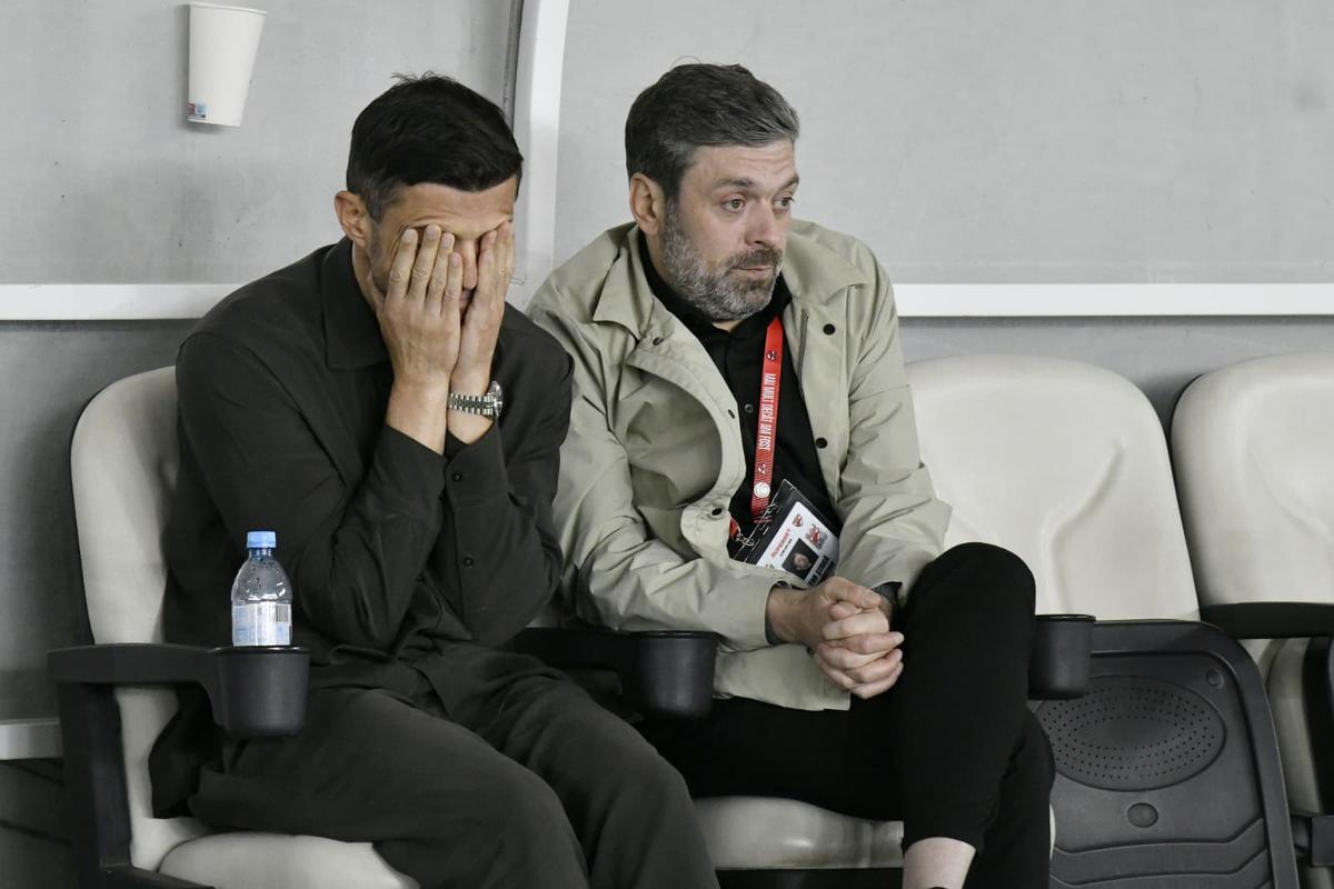 Imagini de la finalul meciului Dinamo - FCSB