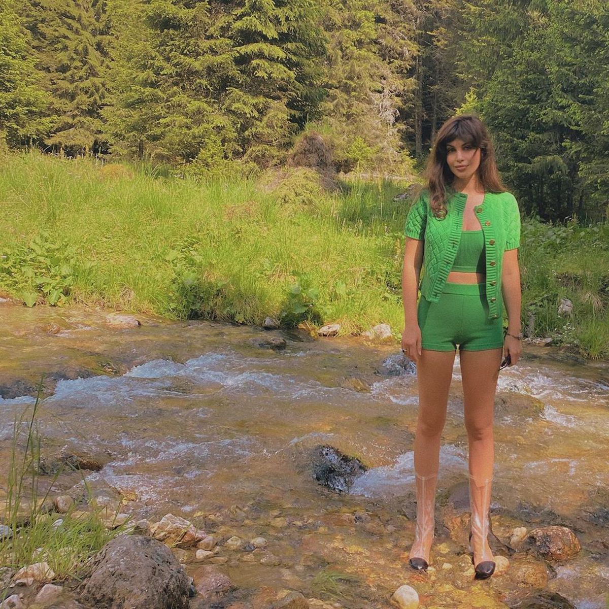 FOTO Cristina Săvulescu la 31 de ani! Formă fizică excelentă pentru Angelina Jolie de România