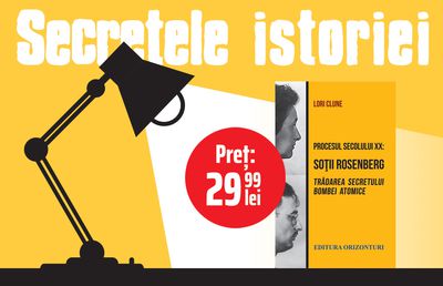 Noutăți editoriale! Gazeta Sporturilor vă aduce cartea "Procesul Secolului XX: Soții Rosenberg"!