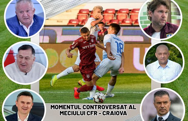 Marea controversă a derby-ului care a reaprins lupta pentru titlu: a fost sau n-a fost penalty pentru CFR? 3 foști mari arbitri și 3 foști mari fotbaliști dau verdictul!