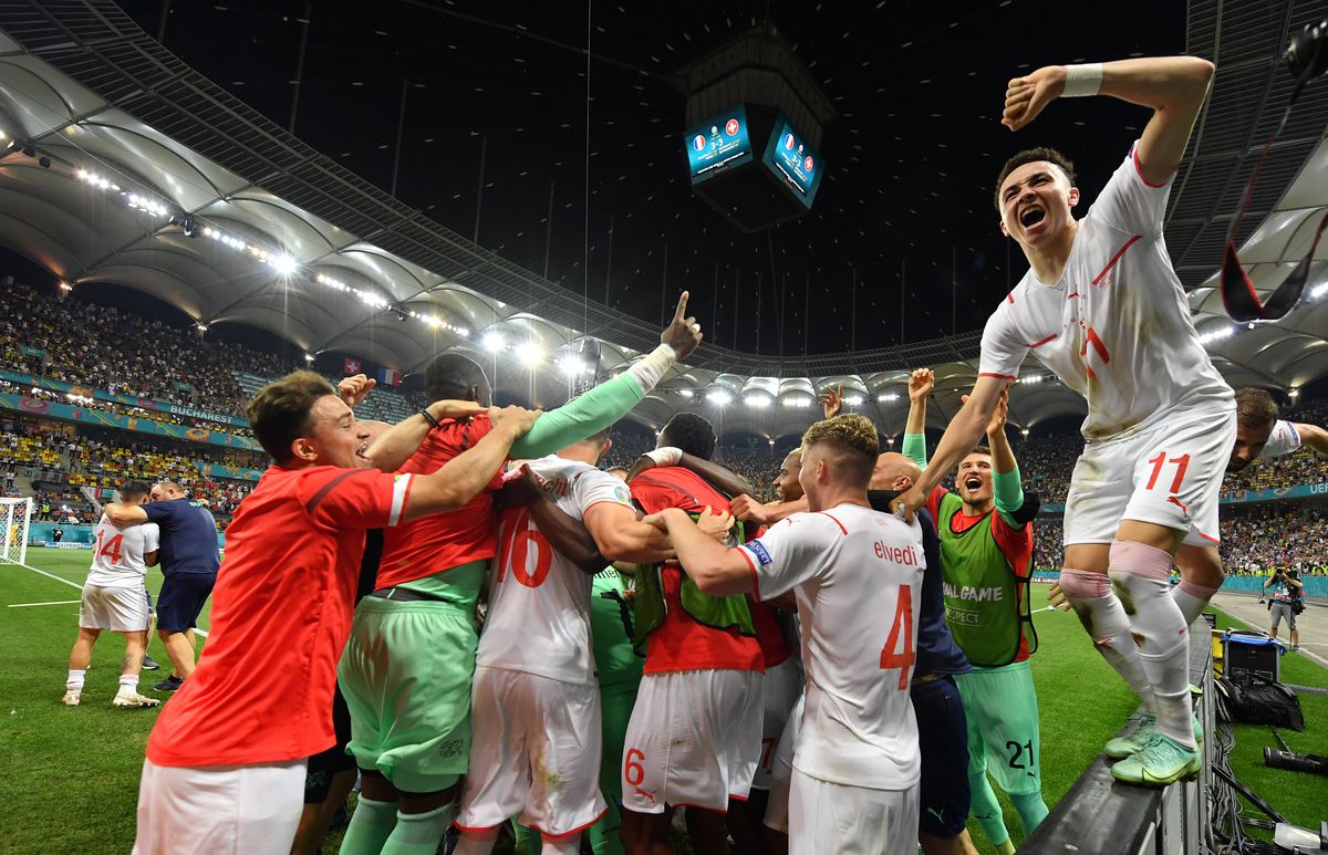 Tristețe și bucurie după Franța - Elveția pe Arena Națională // FOTO: Imago & Guliver/GettyImages
