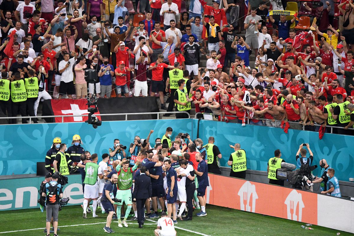 Tristețe și bucurie după Franța - Elveția pe Arena Națională // FOTO: Imago & Guliver/GettyImages