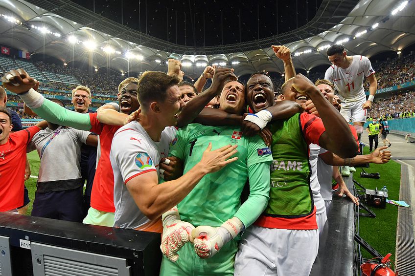 Elveția e în sferturile de finală de la EURO 2020 // FOTO: Guliver/GettyImages