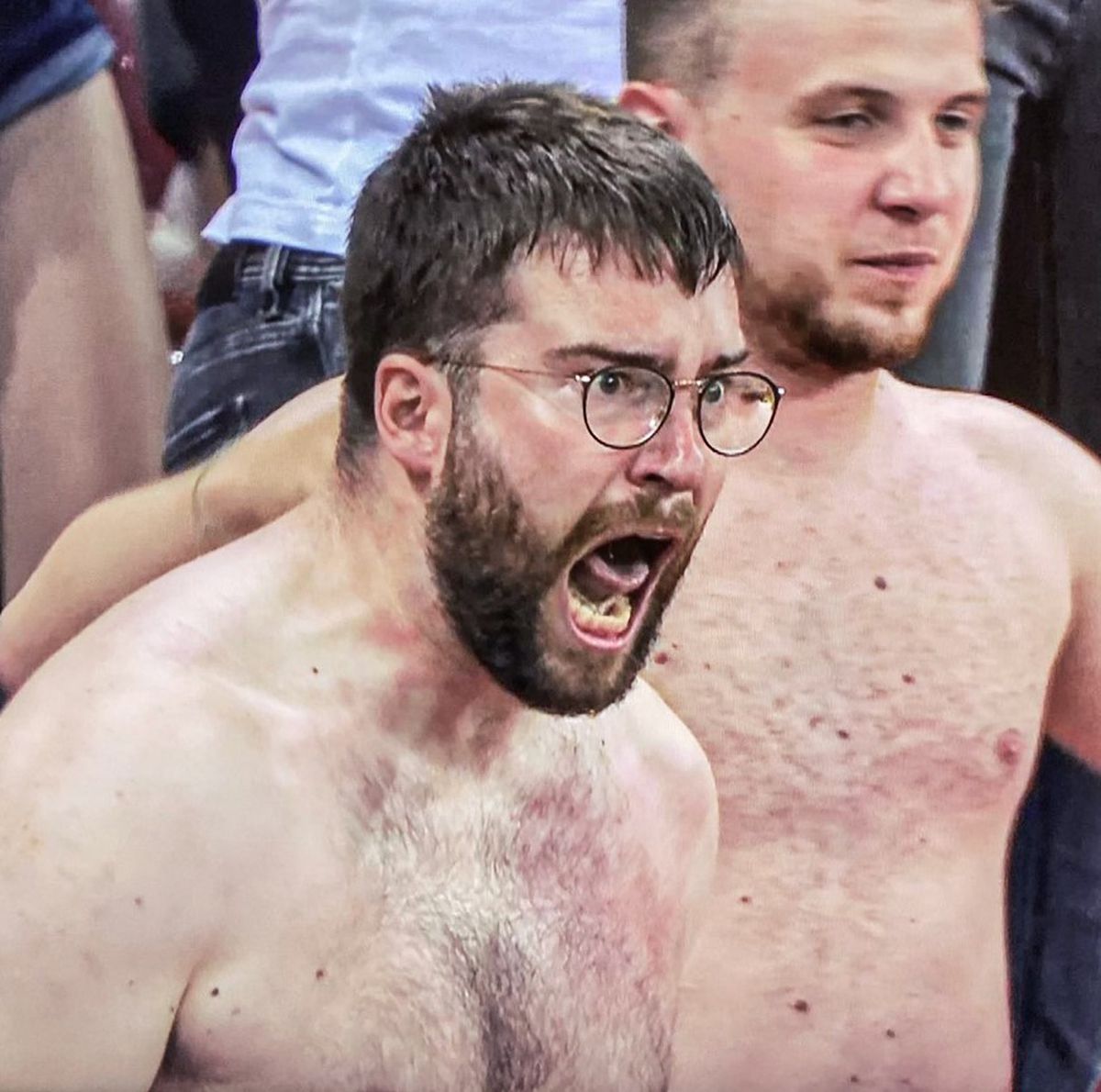 Fanul de pe Arena Națională care a devenit viral » De la agonie la extaz în câteva secunde