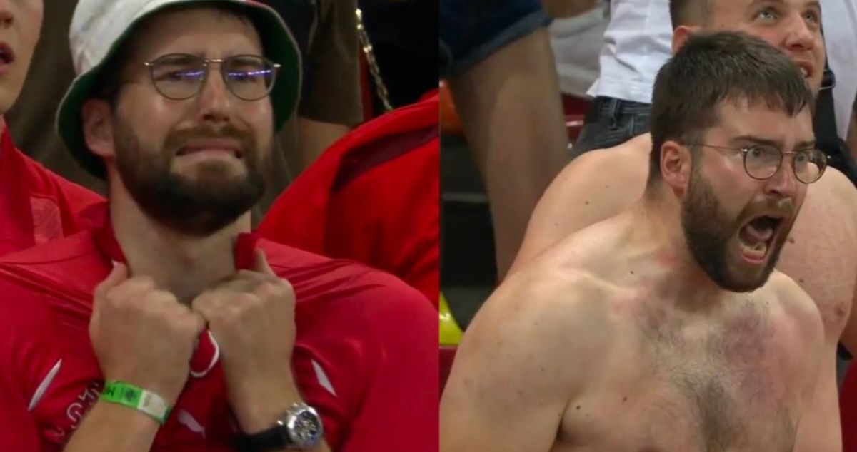 Fanul de pe Arena Națională care a devenit viral » De la agonie la extaz în câteva secunde