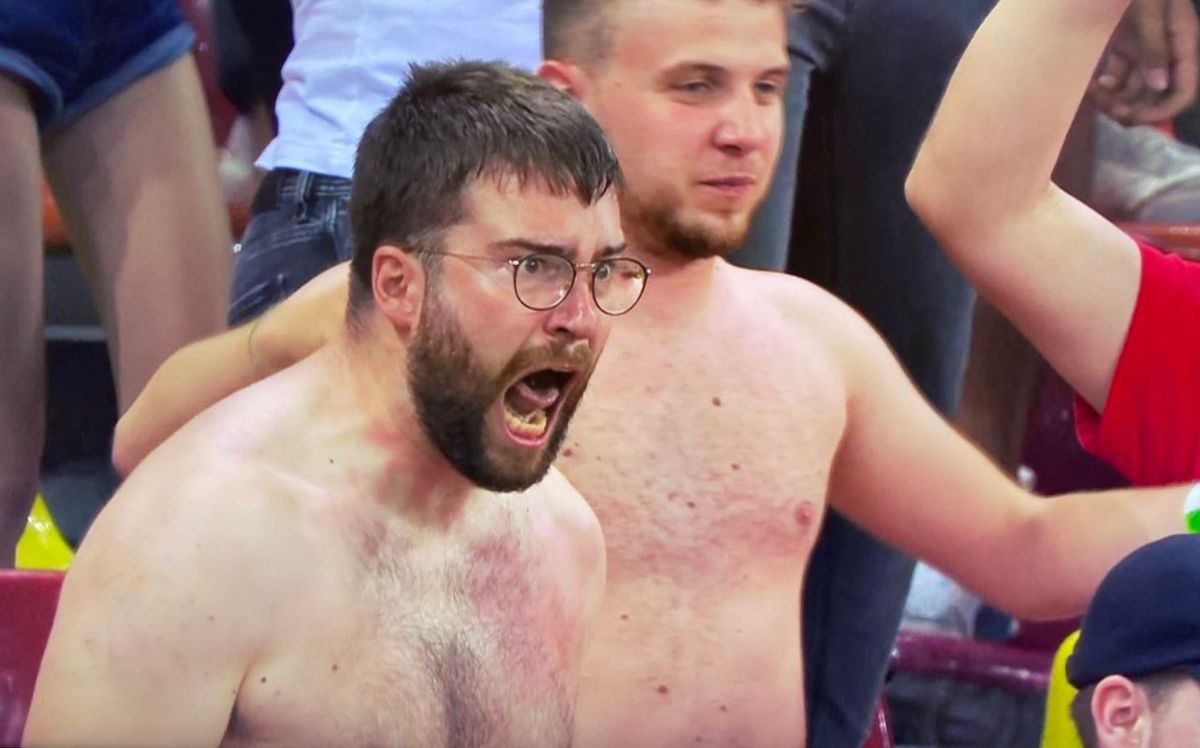 Fanul de pe Arena Națională care a devenit viral » De la agonie la extaz în câteva secunde