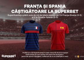 Franța și Spania câștigătoare la Superbet! Sute de mii de bilete câștigătoare cu SuperAvantaj!
