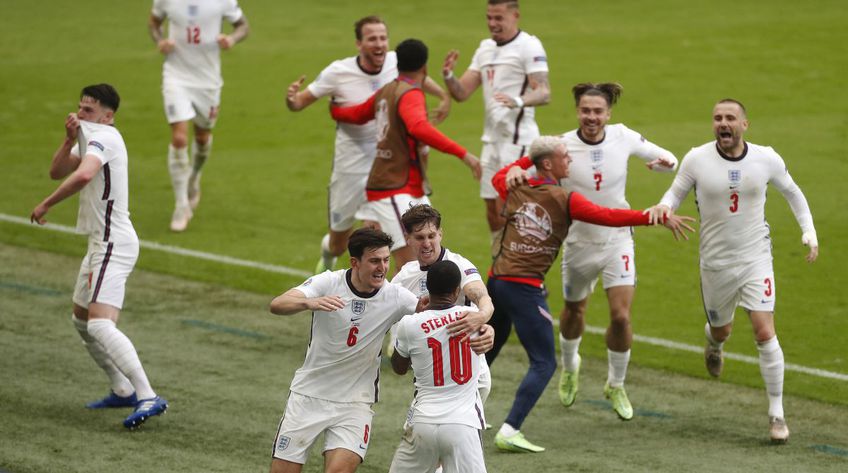 Anglia a învins-o pe Germania, scor 2-0, în cel mai tare meci din „optimile” Euro 2020. A fost ultima partidă a lui Joachim Low pe banca nemților / Guliver/Getty Images