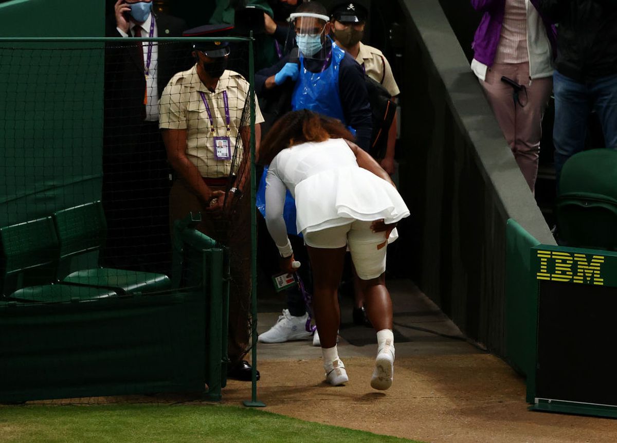 De ce s-a accidentat Serena Williams la Wimbledon » Federer și Murray, declarații îngrijorătoare