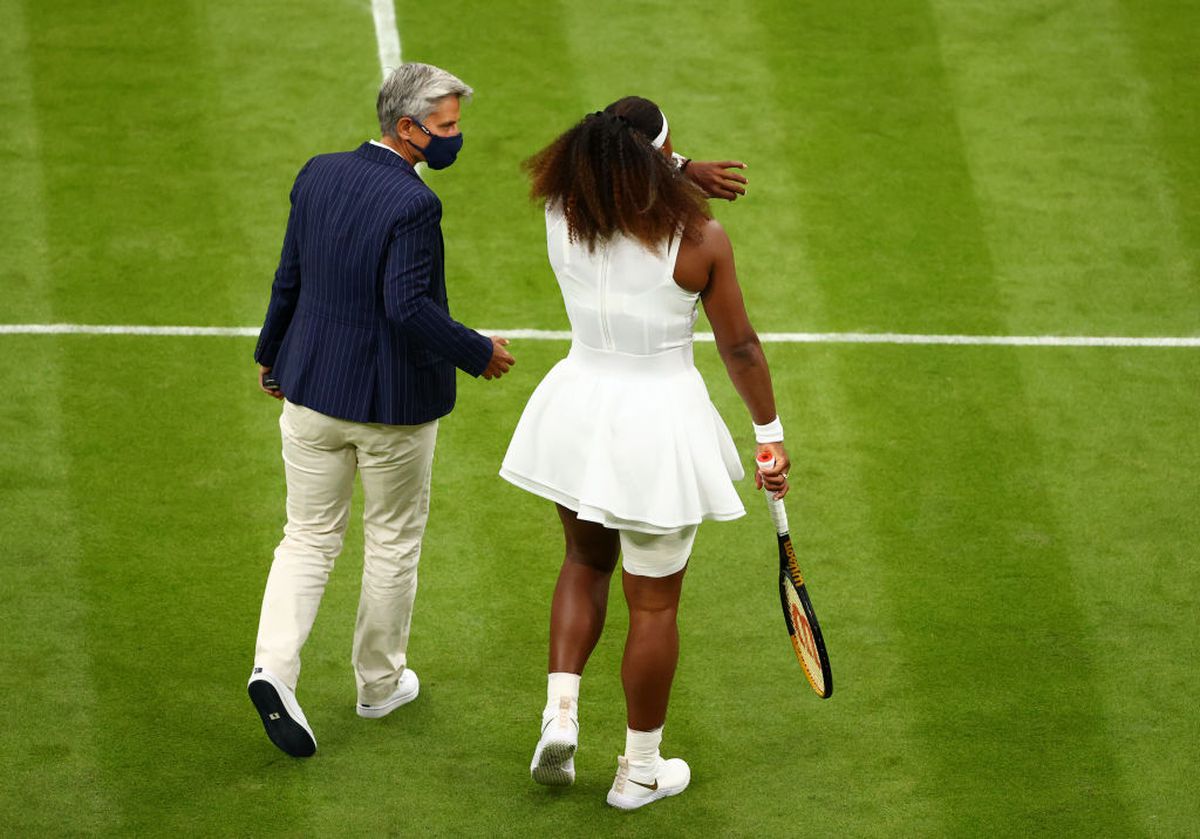Serena Williams, prima reacție după ce s-a retras de la Wimbledon: „Am avut inima frântă”