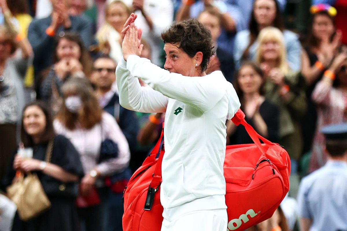 Ultimul Wimbledon pentru luptătoarea Carla Suarez Navarro » Imagini emoționante