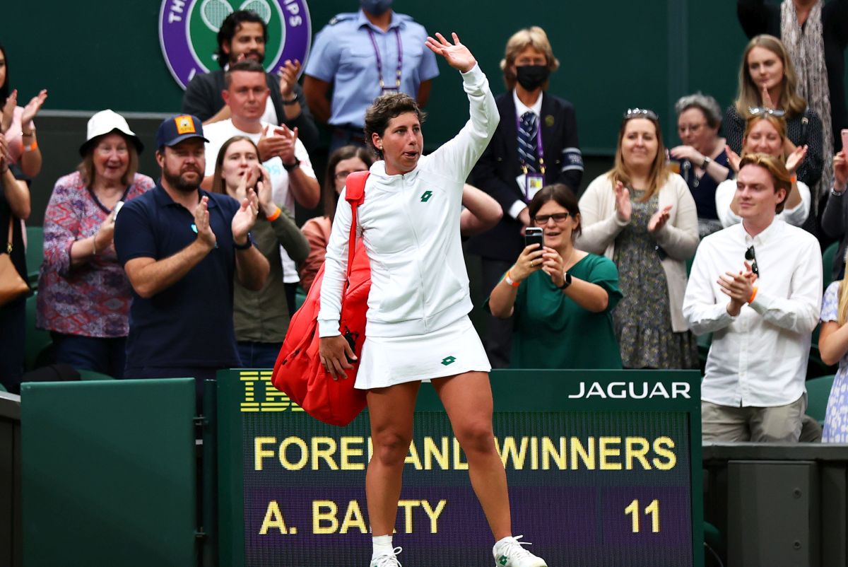 Ultimul Wimbledon pentru luptătoarea Carla Suarez Navarro » Imagini emoționante