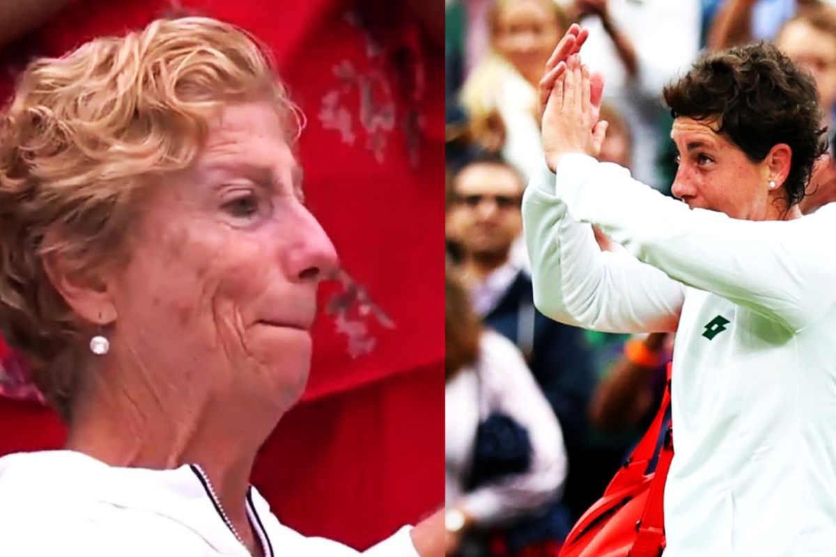„Cred că e mândră de mine!” » Scene emoționante: Carla Suarez Navarro și-a luat adio de la Wimbledon, sub privirile mamei sale. Iberica a cedat la conferință