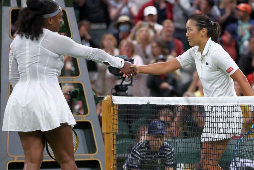 Harmony Tan e eliminat-o pe Serena Williams încă din primul tur de la Wimbledon / Sursă foto: Guliver/Getty Images
