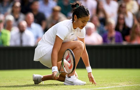 Emma Răducanu, eliminare timpurie de la Wimbledon » Învinsă în două seturi