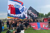 „Nordul” e gata pentru noul sezon! Ultrașii roș-albaștrilor au făcut spectacol la amicalul FCSB-ului