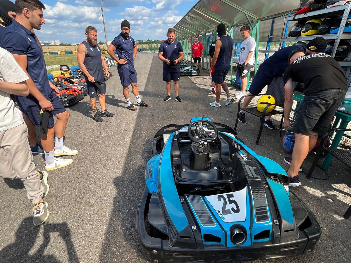 Naționala României de rugby la karting