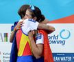 Gianina Beleagă și Ionela Cozmiuc și bucuria primului titlu mondial