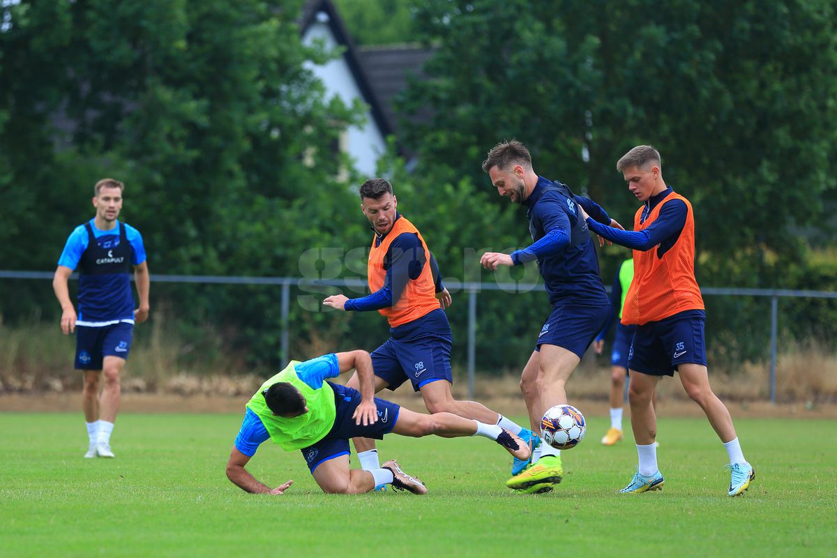 US Air Force FCSB! Cum arată un antrenament de forță marca Thomas Neubert: lui Dawa nu-i rezistă nici „săniile” de peste 40 de kg