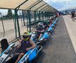 Au dat balonul de rugby pe viteză! În plină pregătire pentru Mondial, „stejarii” s-au întrecut azi la karting: „Ce încet merg” / „Nu au putere astea, suntem prea grei”