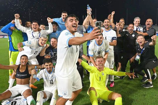 ncredibila poveste a juniorilor Israelului continuă. Foto: Instagram