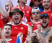 Explozie de frumusețe și culoare în tribune la Elveția - Italia / FOTO: Imago