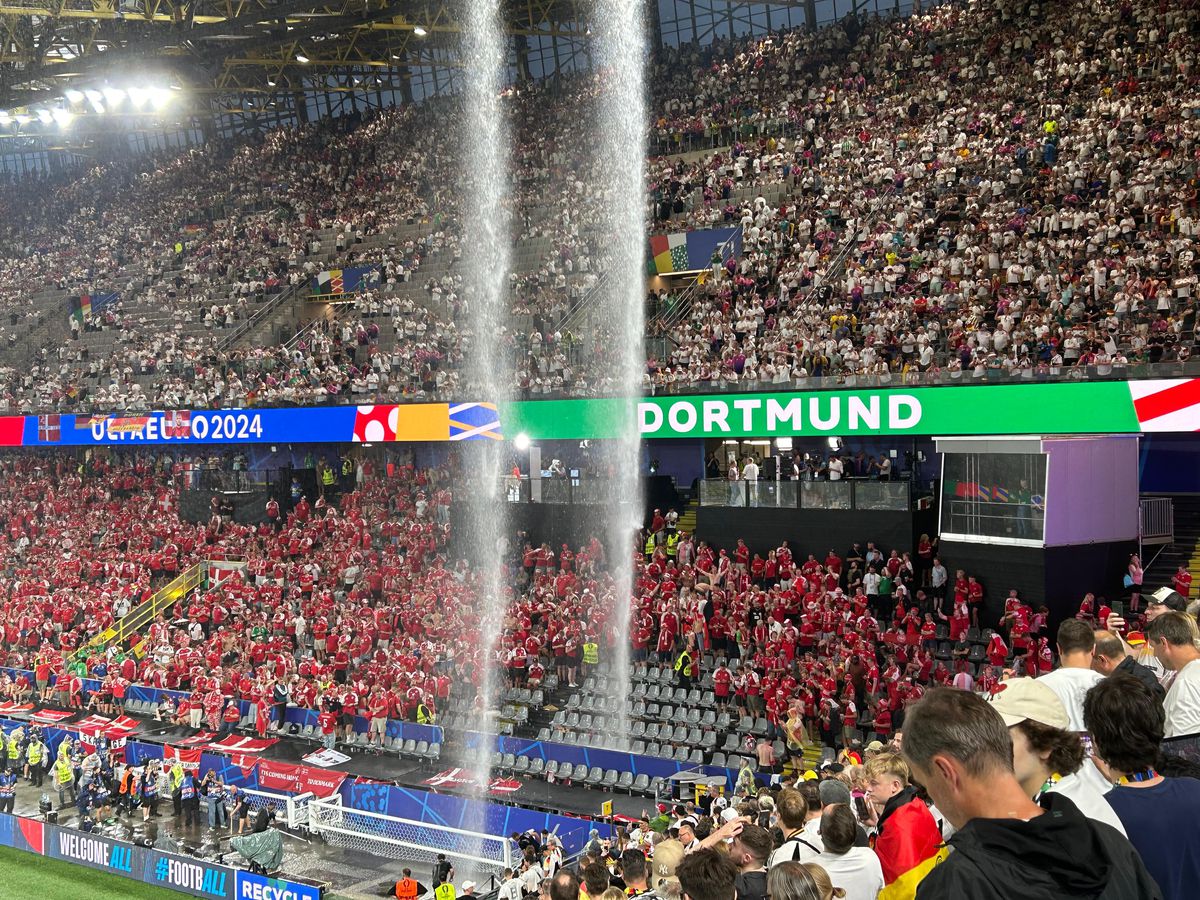 Imagini apocaliptice la Germania - Danemarca de la Euro 2024