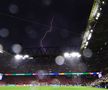 Germania - Danemarca, din optimile Campionatului European din Germania a fost întrerupt în prima repriză, la scorul de 0-0, după ce o furtună puternică a pus stăpânire pe Dortmund.