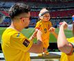 A cucerit internetul! Cel mai mic suporter român de la Euro 2024 e nepotul lui George Pușcaș