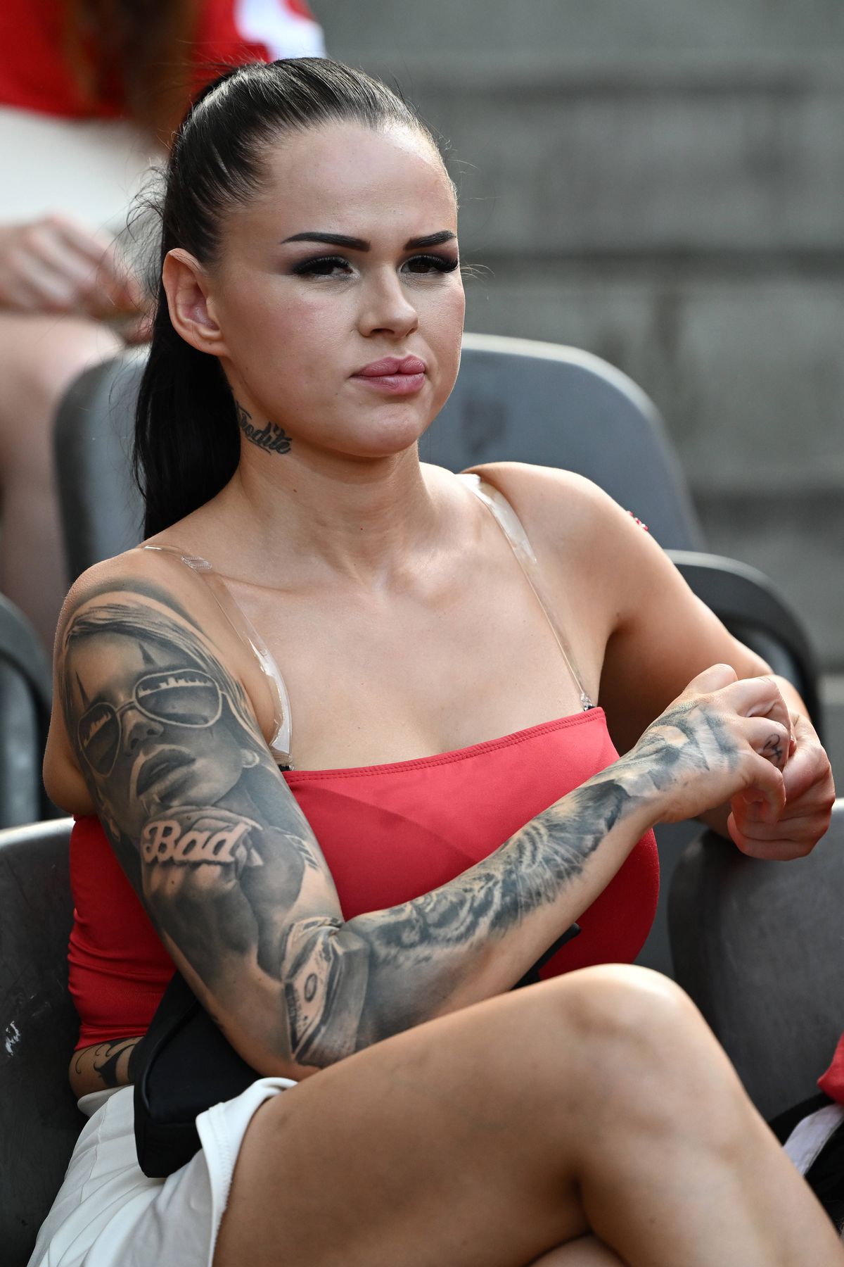 Explozie de frumusețe și culoare în tribune la Elveția - Italia