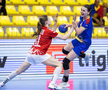 Anamaria Grigore în meciul România - Elveția - Campionatul Mondial de handbal tineret 2024 Foto: IHF