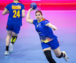 Maria Mezei în meciul România - Elveția - Campionatul Mondial de handbal tineret 2024 Foto: IHF