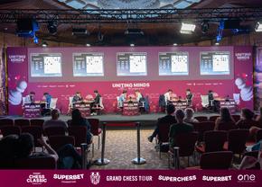 A treia rundă de confruntări de la Superbet Chess Classic România 2024    s-a încheiat cu cinci remize