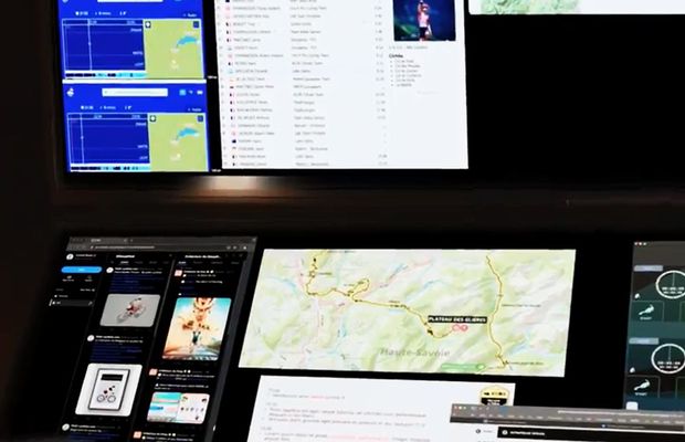 NASA în Turul Franței » O echipă a adus o dubă plină de tehnologie, care colectează și transmite date în timp real