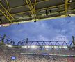 Meciul Germania - Danemarca, întrerupt timp de 25 de minute » Ploaie torențială și fulgere înspăimântătoare la Dortmund