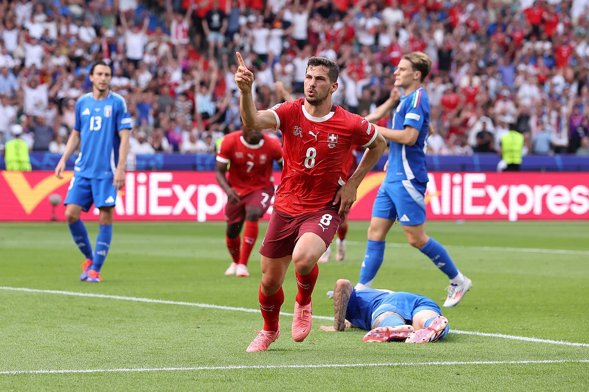 Elveția, prima calificată în „sferturile” EURO 2024! Italia, deținătoarea trofeului, a fost surclasată