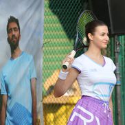 Prezentarea echipamentului de tenis Electryphy FOTO: Ionuţ Iordache (GSP)