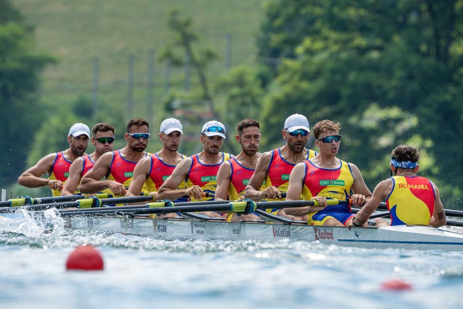 Trei victorii românești în etapa de Cupă Mondială de la Lucerna » Ambele bărci de dublu rame s-au impus clar, 8 plus 1 revine în prim-plan