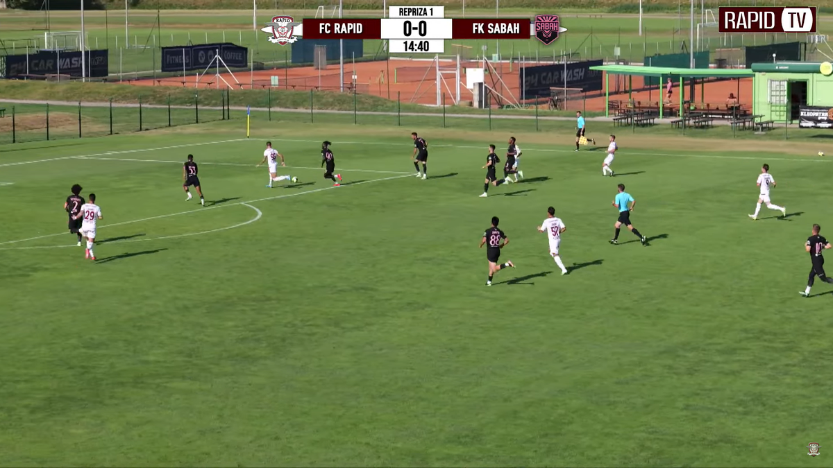 Golul marcat de Koljic în Rapid - Sabah
