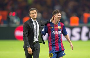 Luis Enrique îl ovaționează pe Leo Messi, înaintea optimii de finală de la Campionatul Mondial al Cluburilor