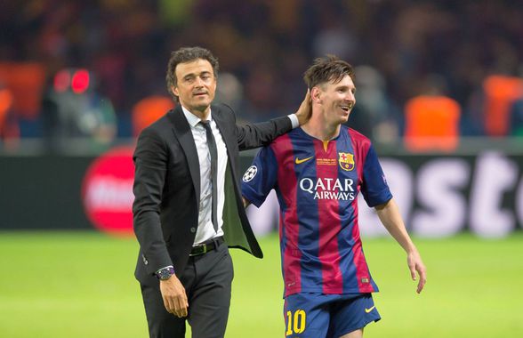 Luis Enrique îl ovaționează pe Leo Messi, înaintea optimii de finală de la Campionatul Mondial al Cluburilor