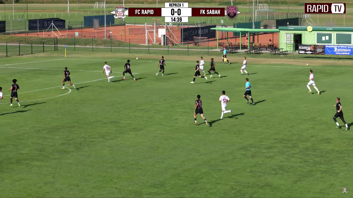 Golul marcat de Koljic în Rapid - Sabah