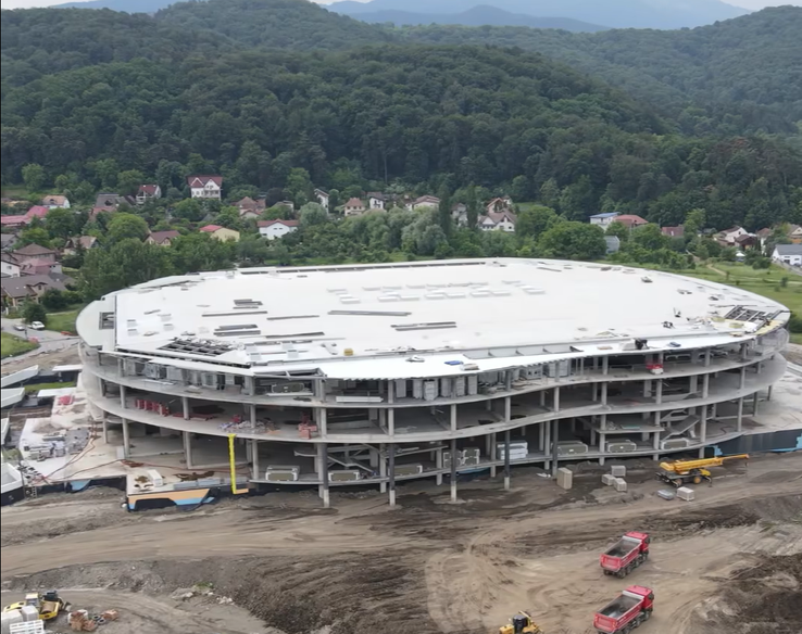 Noua sală polivalentă de la Brașov