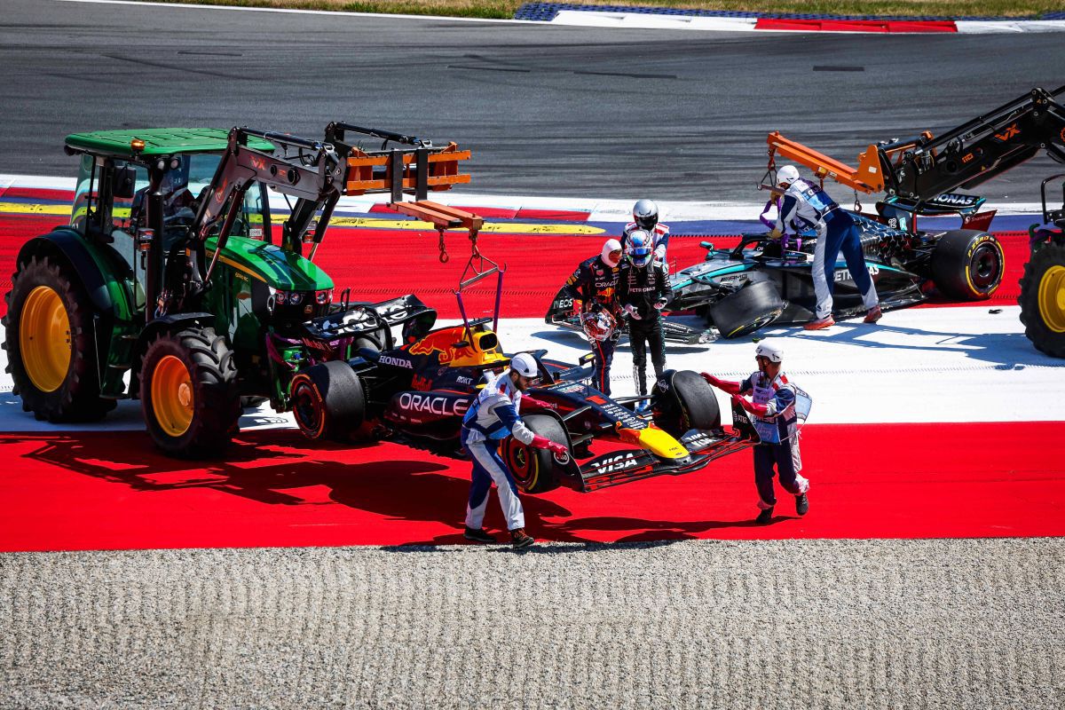 Puștiul care l-a scos în decor pe Max Verstappen la Marele Premiu al Austriei: „Scuze! Desigur, este o greșeală mare”