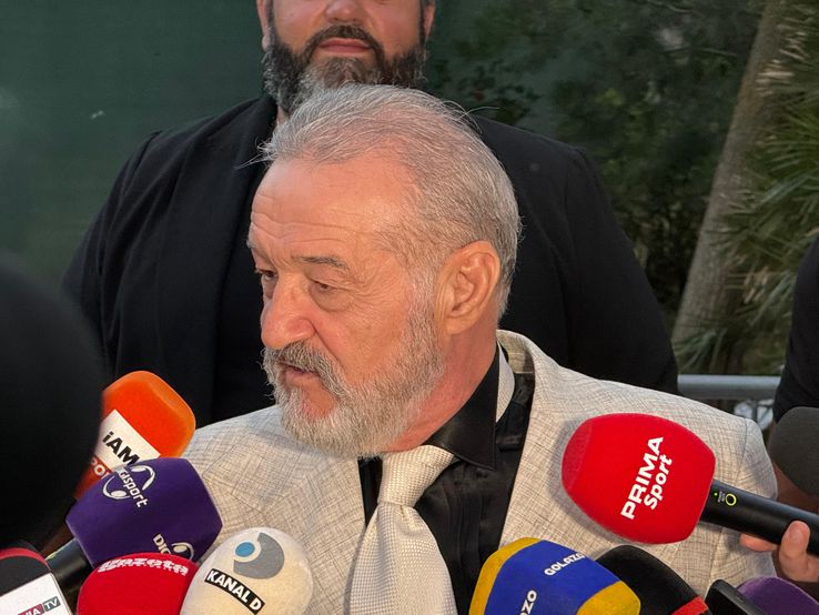 Gigi Becali, la nunta dintre Kira Hagi și Thomas Ferfelis