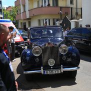 Kira Hagi a ajuns la biserica pentru slujba religioasa. Foto Ionuț Iordache (GSP.RO)