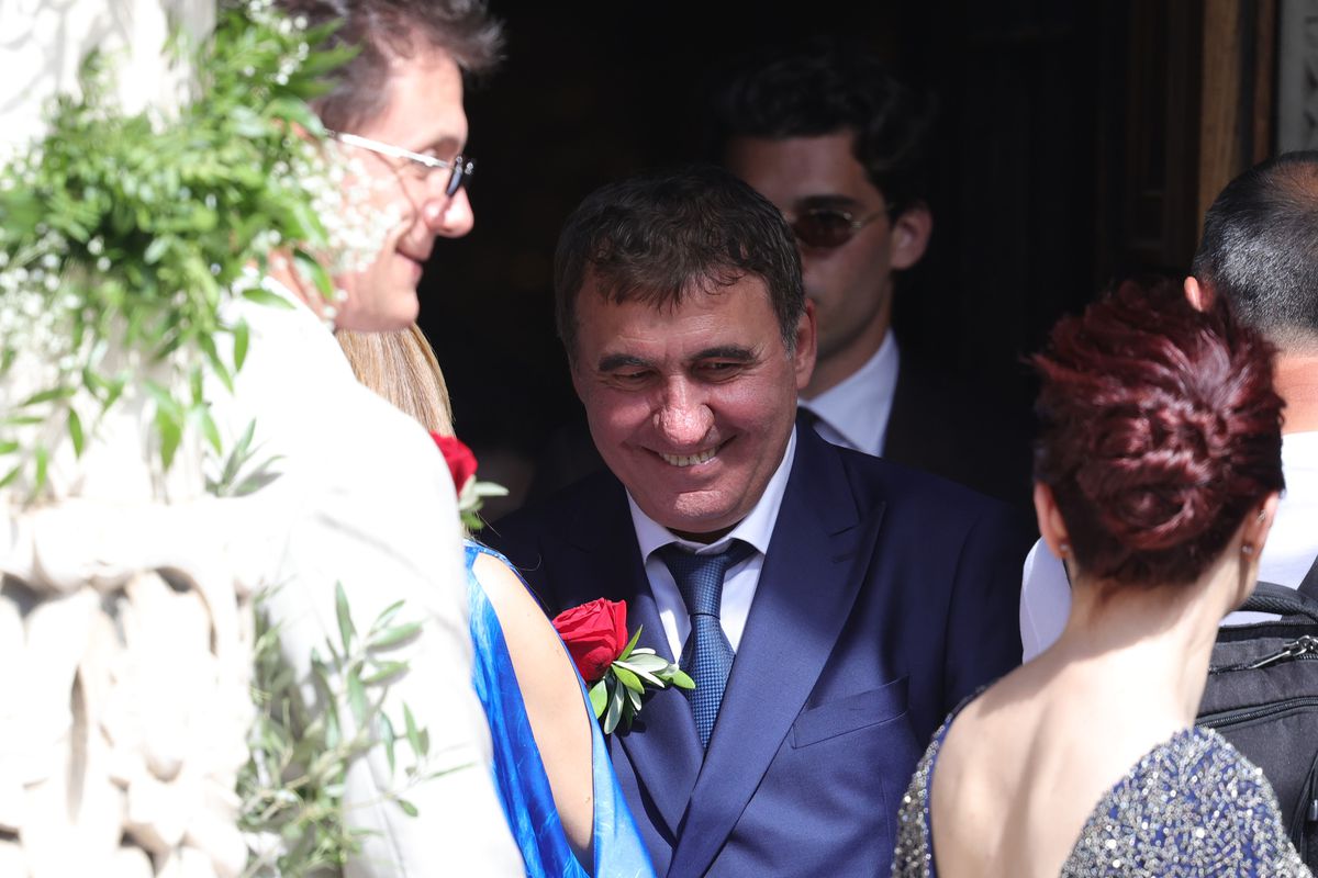 Imagini după cununia religioasă a Kirei Hagi cu Thomas Ferfelis